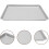 Aluminium Alloy Baking Sheet Cupcake Baking Metal Sheet Rectangular Smooth Surface Compact 7