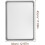 Aluminium Alloy Baking Sheet Cupcake Baking Metal Sheet Rectangular Smooth Surface Compact 8