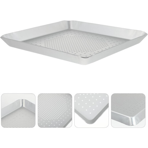 Quadratische Backform aus Aluminiumlegierung, Pizzablech