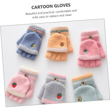 Dekorative, mit Cartoon-Motiven bestickte Thermohandschuhe für Jungen und Mädchen, verschiedene Ausführungen