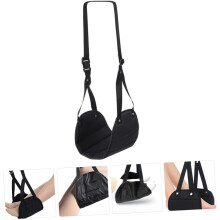 Hamaca portátil para pies, ideal para viajes en avión. Accesorio cómodo para descansar los pies.