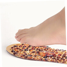 Massage-inlegzolen met noppenstructuur voor ouderen, schaalbare inlegzolen met pedicure- en acupunctuurontwerp.