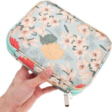 Bibeltasche für Frauen, Bibeltragetasche mit Blumenmuster, Buchaufbewahrung, Schutzhülle