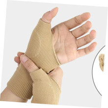 Sportliche Kompressionshandschuhe mit Handgelenkbandage für Basketballtraining, atmungsaktive Handgelenkbandage mit Daumenloch