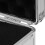 Aluminum Alloy Briefcase Sponge Inserts Extra Cushioning Secure Storage Silver Portable Tool 4