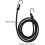 Elastisches Fahrradgepäckseil mit Haken, hochbelastbarer elastischer Bungee-Gurt 2