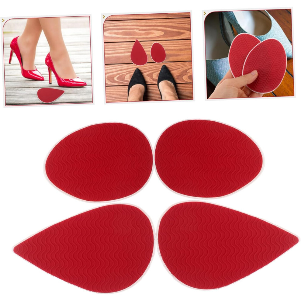 Hkhbjs 2Pairs Non-Slip High Heel Sole Pads Heel Cushion Ball Of Foot Pads