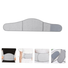 Cintura di supporto lombare unisex XL in lana e cashmere, tutore protettivo termico portatile per la vita.
