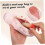 Double-sided Denture Brush 4pcs Hard Bristled Teeth Cleaning Tool 7