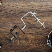 Tragbarer Angelschnurwickler mit großer Klemme – Robustes Metall-Spulenwerkzeug