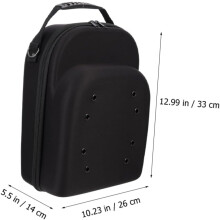 Förvaringsväska för basebollkepsar, Eva-resefodral, bärbar hattask för basebollkepsar, bärfodral, skyddande arrangör