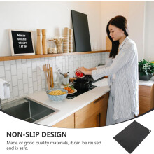 Tapete de silicone da almofada da cozinha de indução resistente ao calor para uso da cozinha, reutilizável