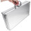 Aluminum Briefcase Portable Tear Resistant Silver Hard Shell Tool Storage Case 4