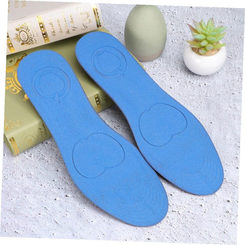 Hkhbjs Comfortable Cuttable Sponge Insoles For Women Men Breathable Exercise Inserts Massaging Effect