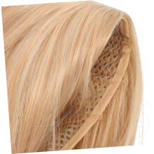 Long curly peruca para cosplay Halloween traje acessório para mulheres homens partido peito de cabelo estilo ondulado