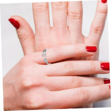 Verstellbarer offener Ring für Damen, schickes Design, eleganter Fingerschmuck für Festivals, Hochzeiten und Partys.