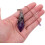 Amethyst Pendulum Crystal Hexagonal Point Natural Stone Hanging Ornament 4