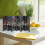 Foldable Traditional Chinese Style Wooden 4-Panel Small Folding Screen for Room Decorations 4