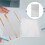 Silk Screen Stencil Storage Book White Organizer Folder for Paintings and Drawings Screen 7