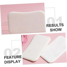 Tabla de jade Gua Sha para masaje de raspado. Herramienta cómoda para el cuidado de la piel, ideal para la relajación facial y rituales.