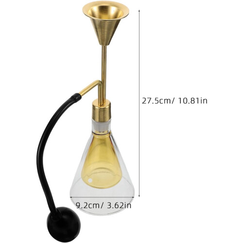Diffuserfles van glas met dubbele wand voor etherische oliën 1