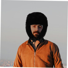 Warme Kunstpelz-Trappermütze für Erwachsene mit Ohrenklappen, stylische Wintermütze für Outdoor-Aktivitäten wie Skifahren und Schnee, Schwarz