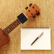 Ukulele acorduri practică ajutor 23 inch ukulele sistem de învățare plastic multifuncțional instrument de progresie rapidă