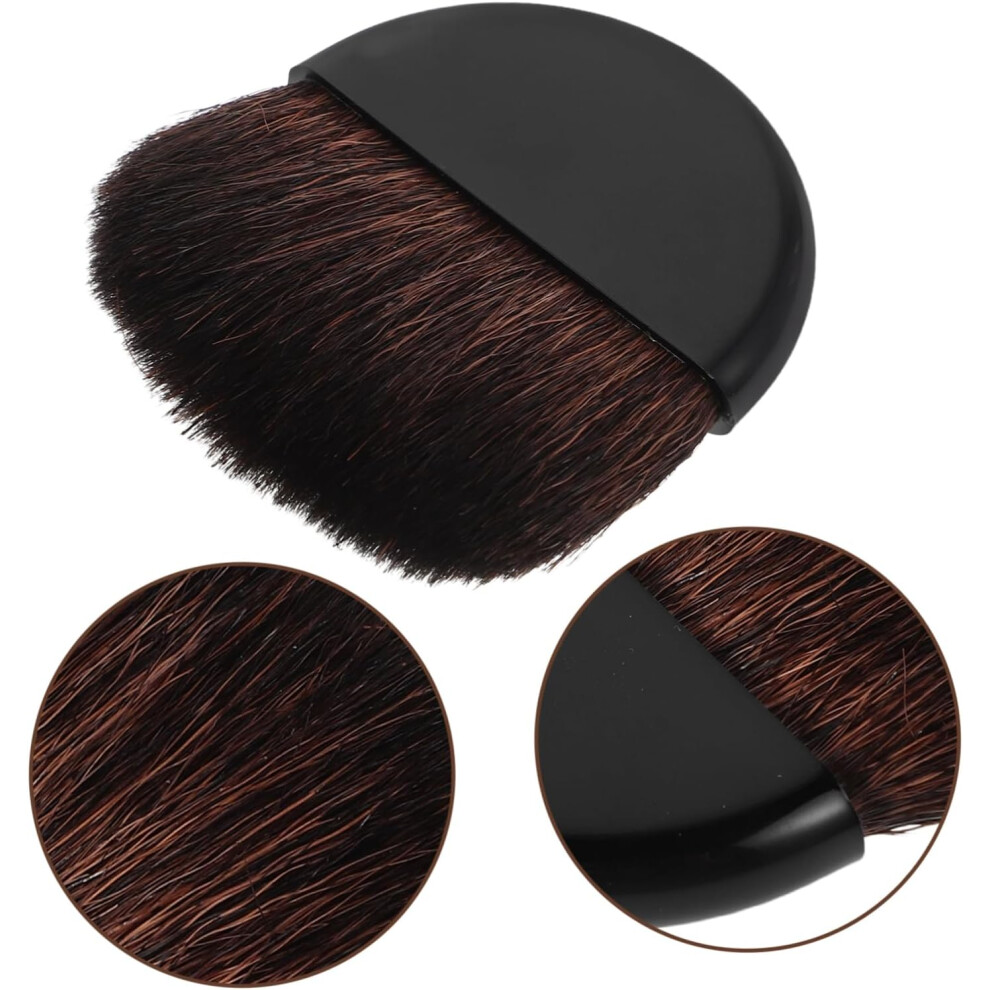 Hkhbjs Makeup Blush Brush Women Compact Powder Brush Soft Nylon Bristles Portable Face Powder