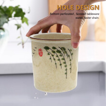 Essstäbchenhalter aus Keramik im japanischen Stil, Besteckorganizer für die Küchenarbeitsplatte