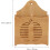 Halter und Gabelorganizer aus leichtem, synthetischem Material, Besteckkorb 2