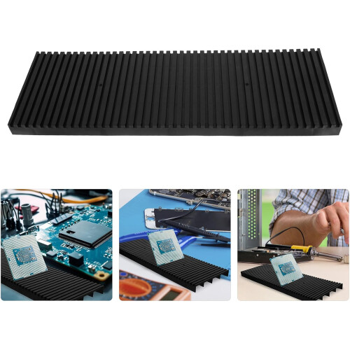 Anti-Static PCB Rack Circuit Board Tray Holder Bar Bracket Storage Shelf for Electronics Assembly and Circulation