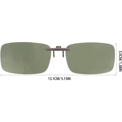 Γυαλιά ηλίου Polarized με κλιπ για άνδρες και γυναίκες με σκελετό σιλικόνης 1