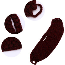 Knitted Woolen Yarn Beard Mask Warm Facial Cover Goatee Mustache Mask