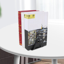 Buchstütze aus Metall im Eiffelturm-Design, dekorativer Buchhalter für Lernaccessoires