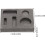 Graphite Crucible Melting Tool Kit for Gold Silver Copper Ingot Casting 10Oz Crucible 2
