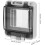 Waterproof Circuit Breaker Box Cover 4-Way Visible Switch Window 6