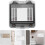 Waterproof Circuit Breaker Box Cover 4-Way Visible Switch Window 7