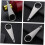 Multi-Functional Metal Bottle Opener for Beer Wine and Soda Design 3
