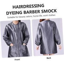 Overall für Kosmetikerinnen, Spa-Salon-Anzug, langärmelige Haarfärbeschürze, Schutzkleidung