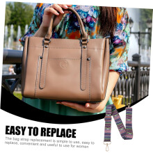 Boho kabelka s širokým ramenním popruhem, nastavitelná crossbody taška 38 mm pro dámskou kabelku na cesty