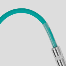 Patchkabel für Gitarrenpedale, 15 cm lang, mit Rauschunterdrückung, 6,35 mm PVC- und Metallkonstruktion, rechtwinklige Stecker