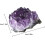 Natural Amethyst Crystal Cluster Ornament Random Shape Small Stone Collection Desktop 2
