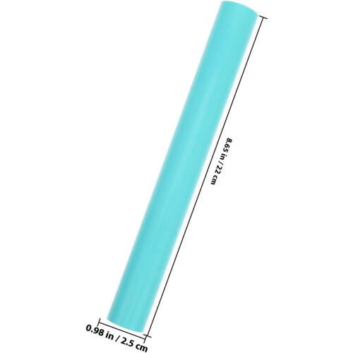 Acrylic Rolling Pin Polymer Clay Tool Hollow Clay Sculpting Roller Mint Green DIY Ceramic Sculpting Accessory 1