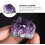 Natural Amethyst Crystal Cluster Ornament Random Shape Small Stone Collection Desktop 7