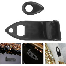 Duimsteun voor saxofoon met haak, stevige multifunctionele plastic duimsteun voor instrumenten.
