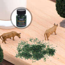 1 Bottle Miniature Leaves for Crafts Realistic Modeling Dry Plant Green Basing Materials Easy