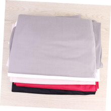 Tessuto di flanella fai da te e panno per la pulizia 100x150 cm, velluto nero, monofacciale