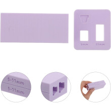 2 moldes de arcilla polimérica, mini moldes de cerámica para manualidades, herramientas para modelar arcilla, macetas y cuentas.