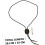 Κολιέ με vintage γραβάτα και καπέλο σε στυλ bolo, unisex, αξεσουάρ καουμπόισσας 2