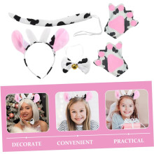 Kravská čelenka, motýlik a chvost, rekvizity pre cosplay kostýmy, doplnky